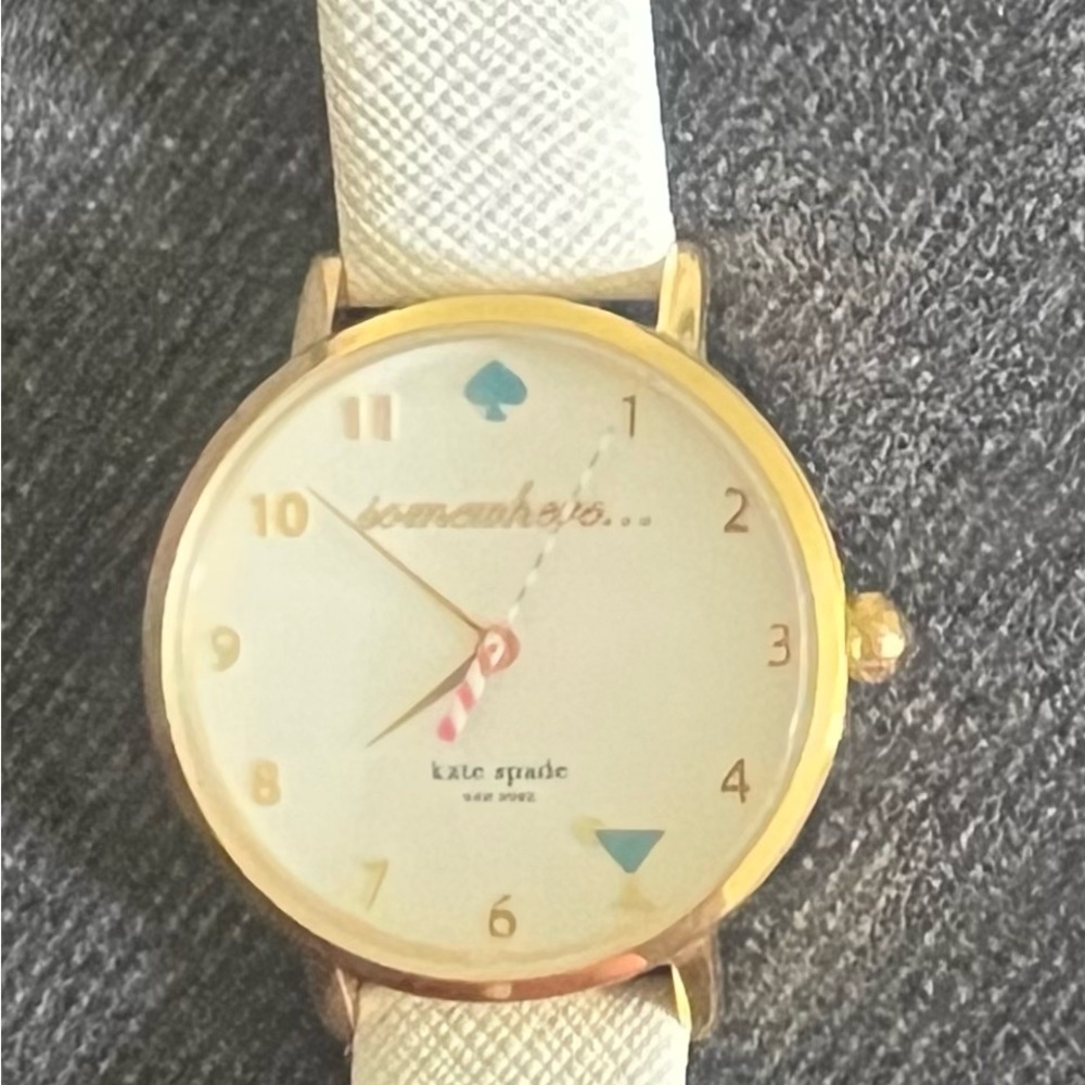 Kate Spade Gold and Cream Women's Watch
